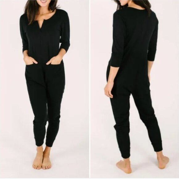 Smash + Tess Monday Romper in Black - XXS - Picture 1 of 4